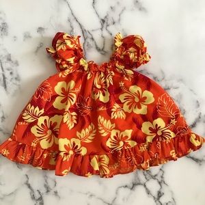 Little Girl’s Hawaiian Dress